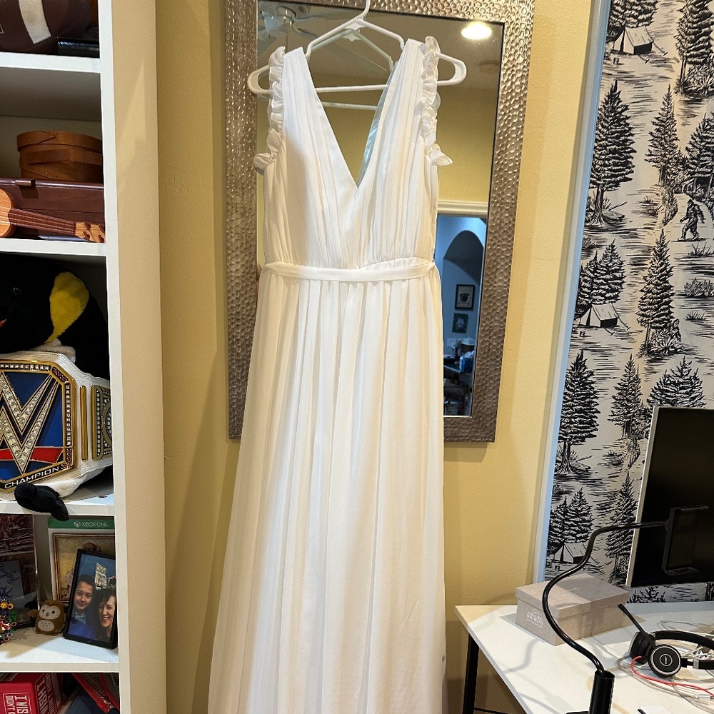 Monique Lhuillier Bridesmaid/Wedding Dress size 8 NWT Boutique